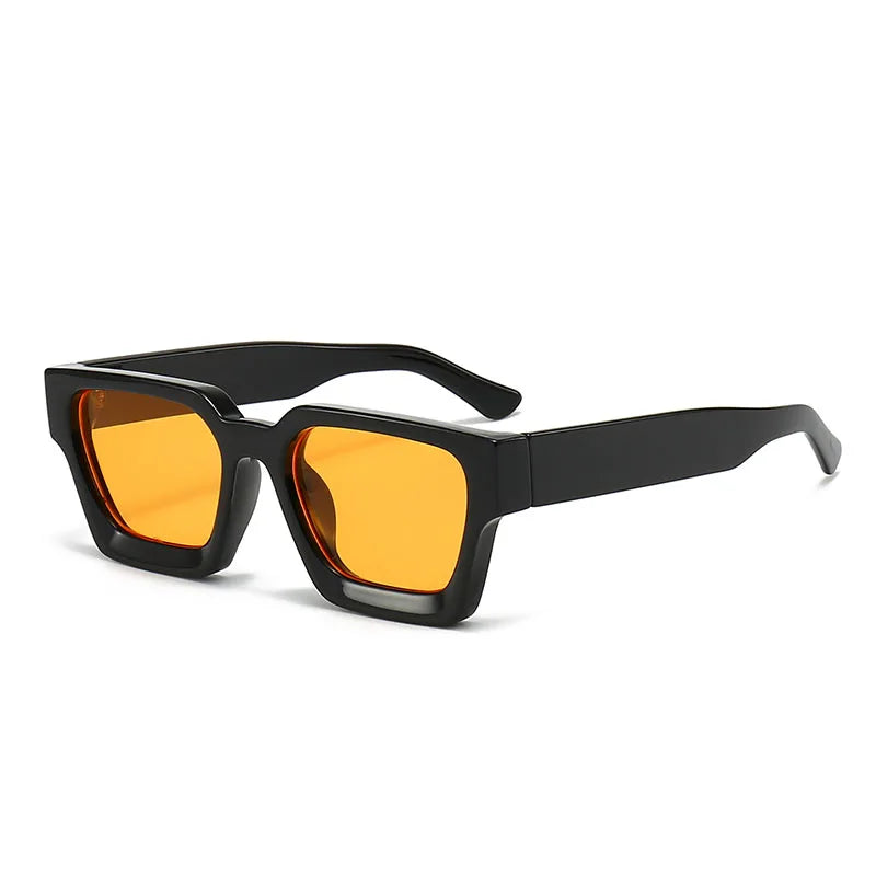 Square Shades - Black Orange